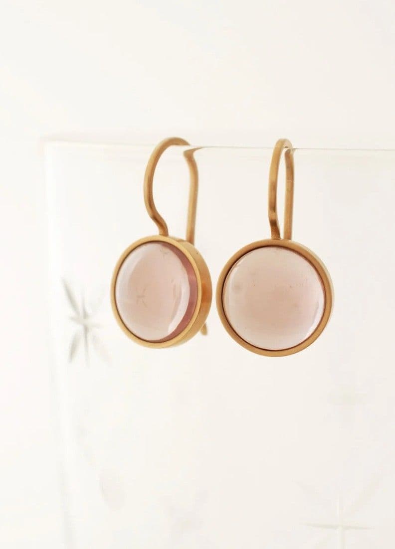 Simone Gugger Ohrringe in Gold und Rosa