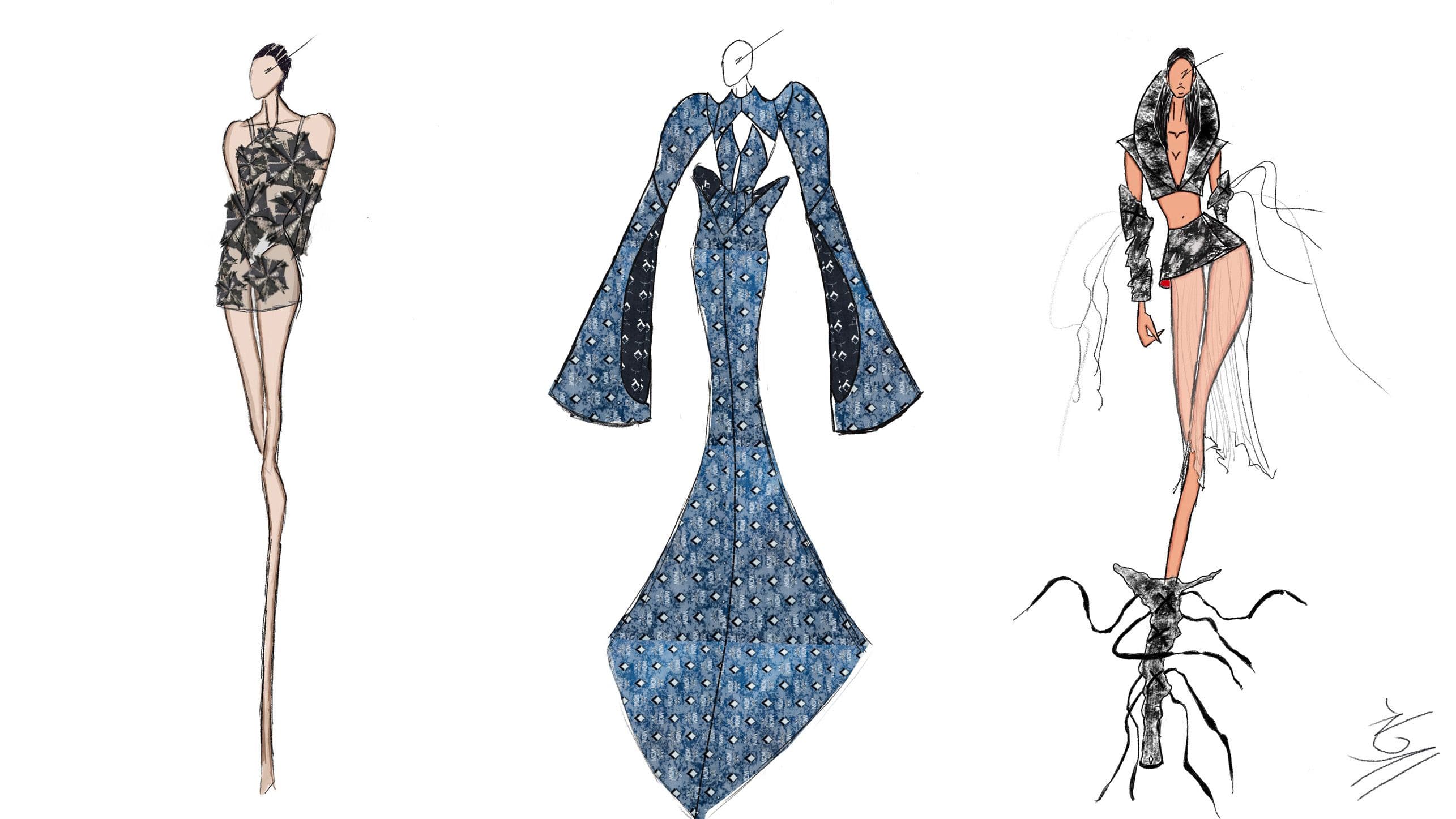 Skizzen von Jimmy Delarosa für IVCN